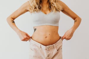 woman's belly