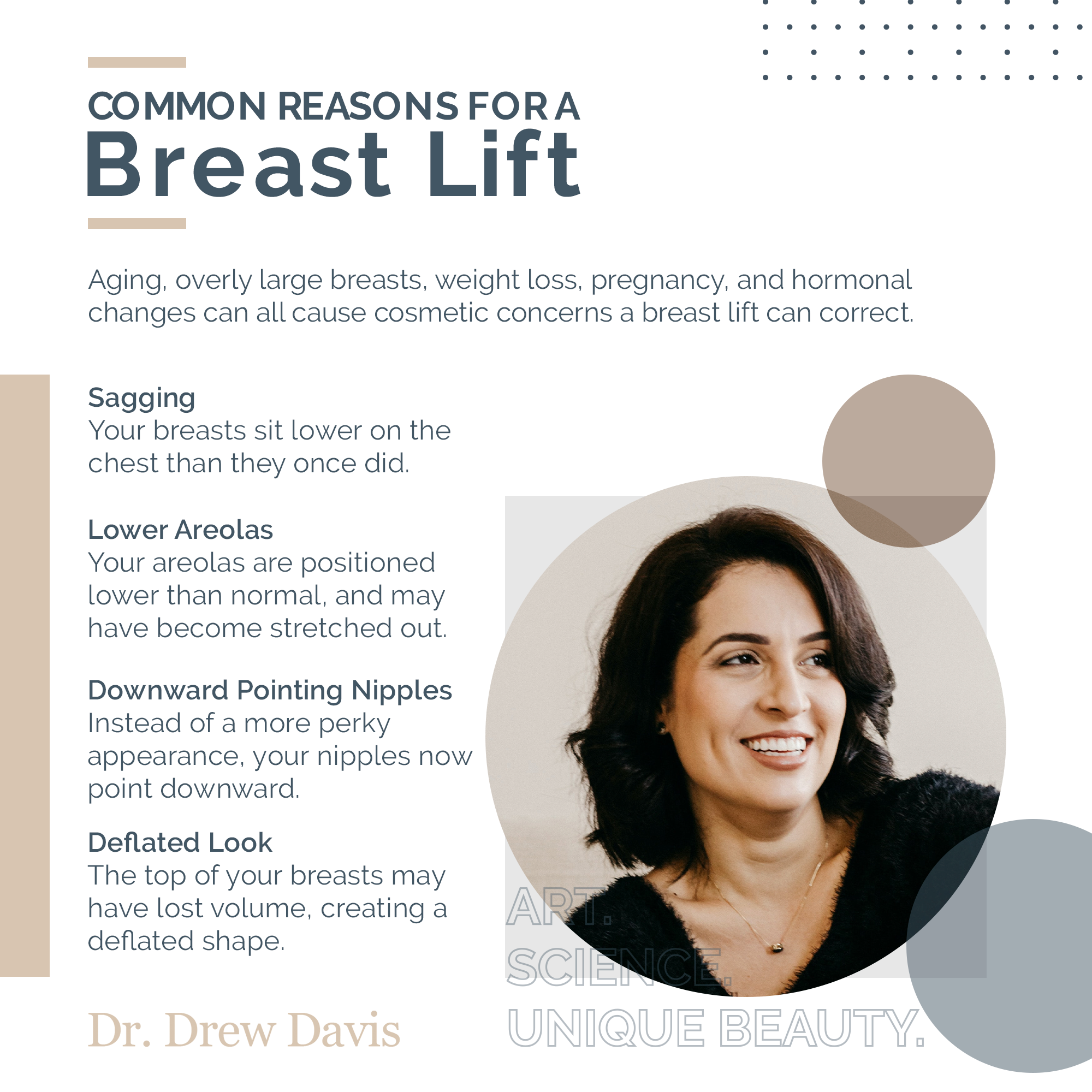 Common Reasons for a Breast Lift